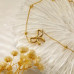 Gold-Plated Bow Necklace Set for Women & Girls – Anti-Tarnish Waterproof Stainless Steel Pendant Chain