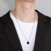 Anti-Tarnish Stainless Steel Locket Chain for Men – Stylish Minimal Pendant Necklace