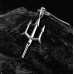 Laira Jewels Trishul Pendant Necklace for Men & Women – Stainless Steel Unisex Spiritual Jewellery