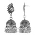 Oxidised Jhumka Earrings for Women & Girls – Traditional Ethnic Silver-Tone Jewellery