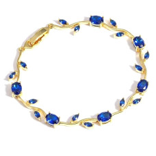 Laira Jewels Coquette Golden Tulip Bracelet for Women & Girls – Stylish Anti-Tarnish Floral Wristlet