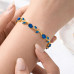 Laira Jewels Coquette Golden Tulip Bracelet for Women & Girls – Stylish Anti-Tarnish Floral Wristlet