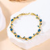 Laira Jewels Coquette Golden Tulip Bracelet for Women & Girls – Stylish Anti-Tarnish Floral Wristlet