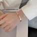 Laira Jewels Gold-Plated Stainless Steel Openable Crystal Bracelet for Women – Anti-Tarnish Cuff Bangle