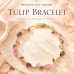 Laira Jewles Tulip Bracelet for Women, Floral Crystal, Anti Tarnish Jewellery Latest Stylish Bracelet Gifts for Girls