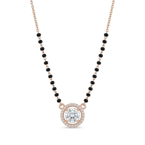 Laira Jewels Gold-Plated Artificial Stones & Beads Mangalsutra for Women – Stylish Teardrop Pendant