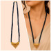 Trending Pahadi Mangalsutra for Women – Gold-Plated Hasuli Pendant Multi-Strand Tilhari Pote Mala