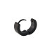 Black Stainless Steel Earrings Set for Men – Stylish Fashion Jewellery Gift for Boys