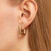 5 Pairs Trendy Hoop Huggie Earrings Set for Women & Girls – Hypoallergenic Chunky Open Hoop, Stud & Teardrop Earrings